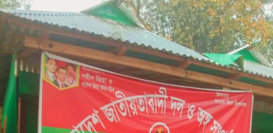 কালিয়াকৈরে বনবিভাগের জমি দখল করে বিএনপি কার্যালয় নির্মাণের অভিযোগ, প্রশাসনের ভূমিকা নিয়ে প্রশ্ন